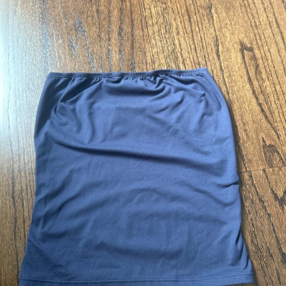 Women's Navy and Blue Crop-top - Picture 1 of 3